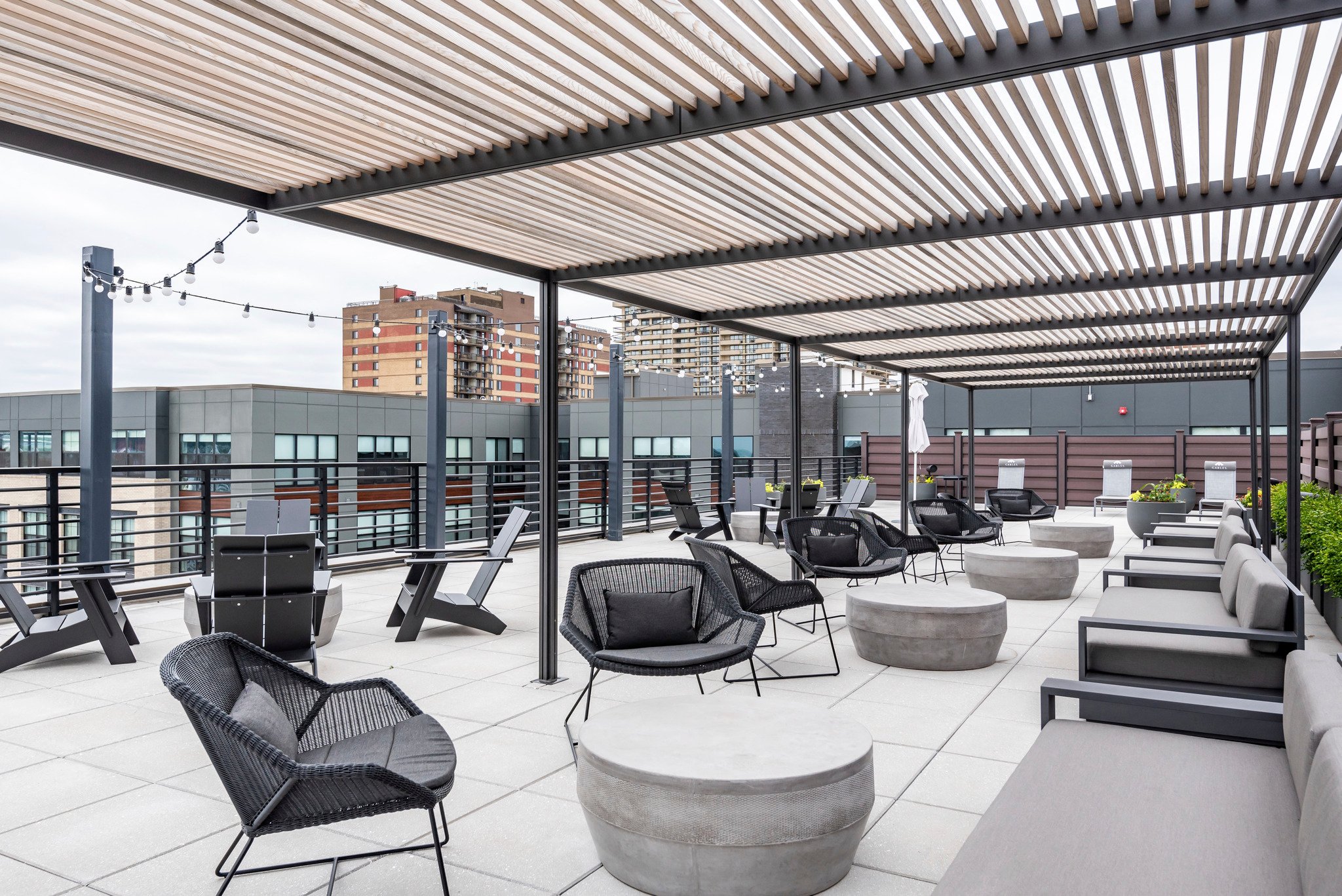 Rooftop Lounge Area